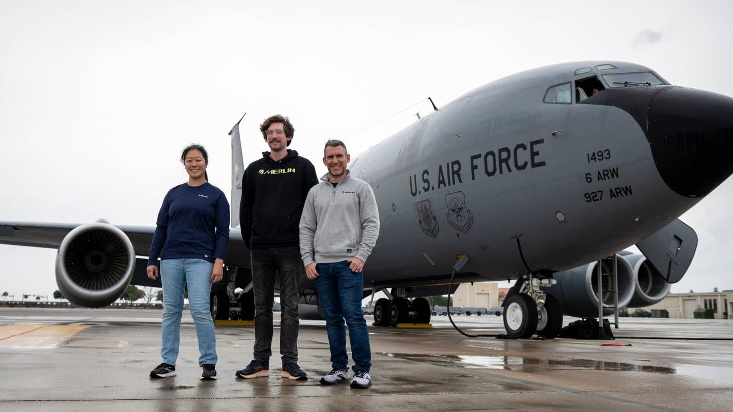 Merlin Pilot Air Force autonomous KC-135 Stratotanker