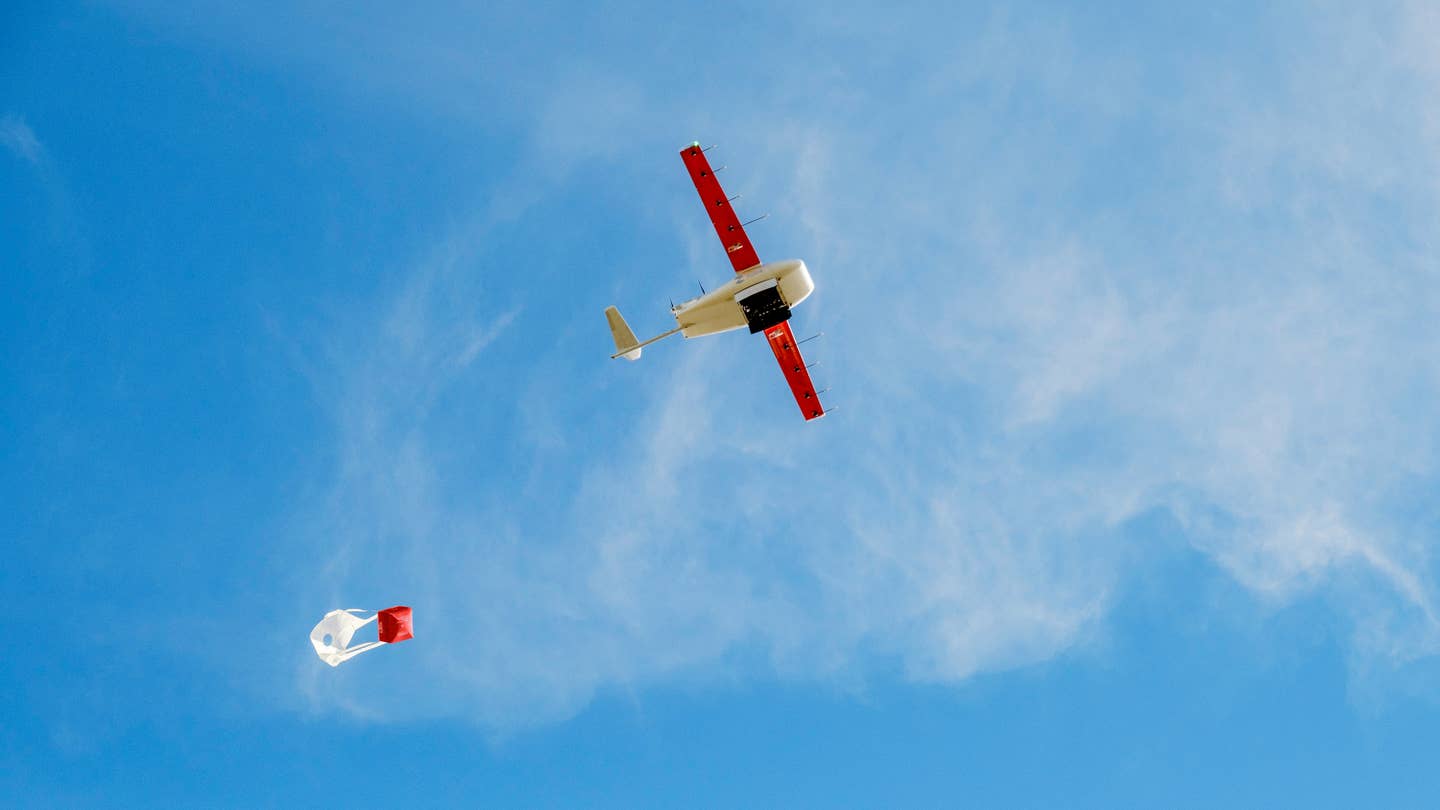 Zipline Wing drone delivery